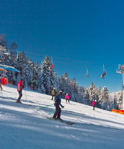 Stacja narciarska Tylicz.ski w Tyliczu w Gminie Krynica-Zdrój